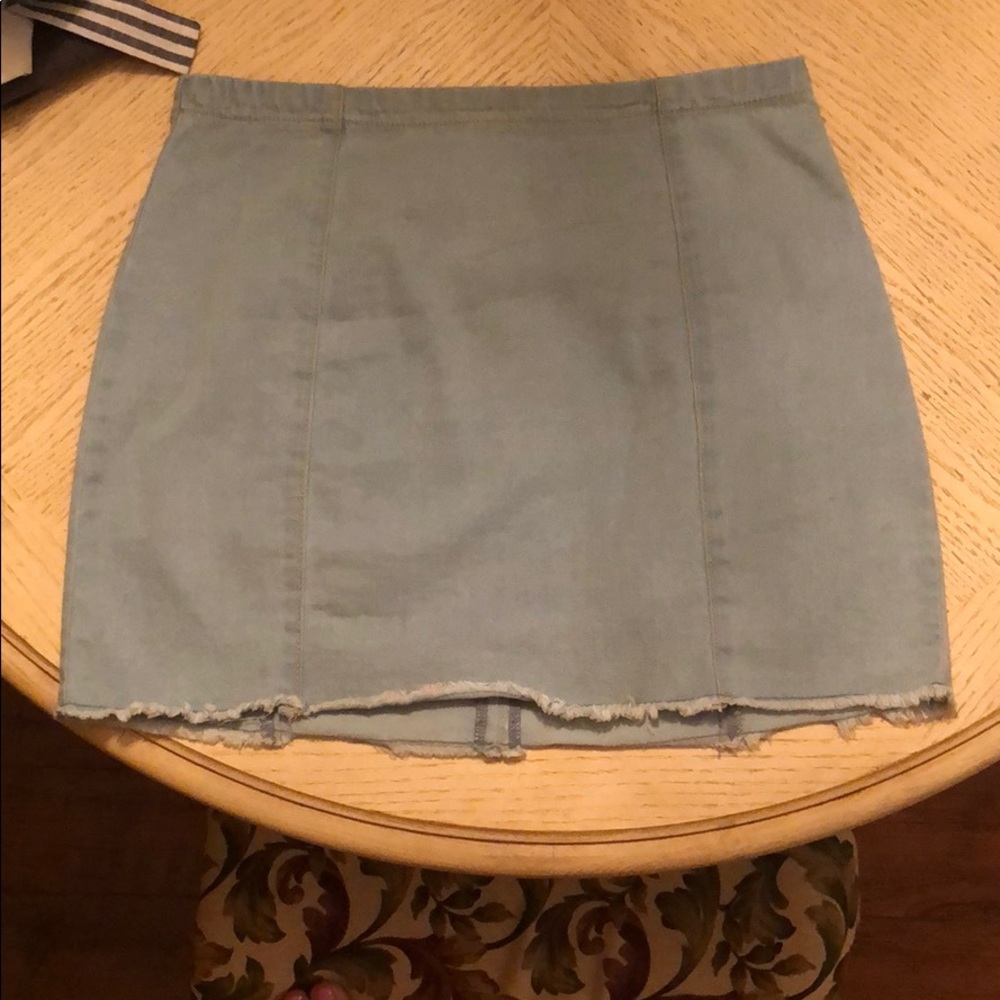 Denim skirt